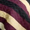 Handmade Reversible Quilt Set, Full/Queen, Horizontal Stripes & Shams